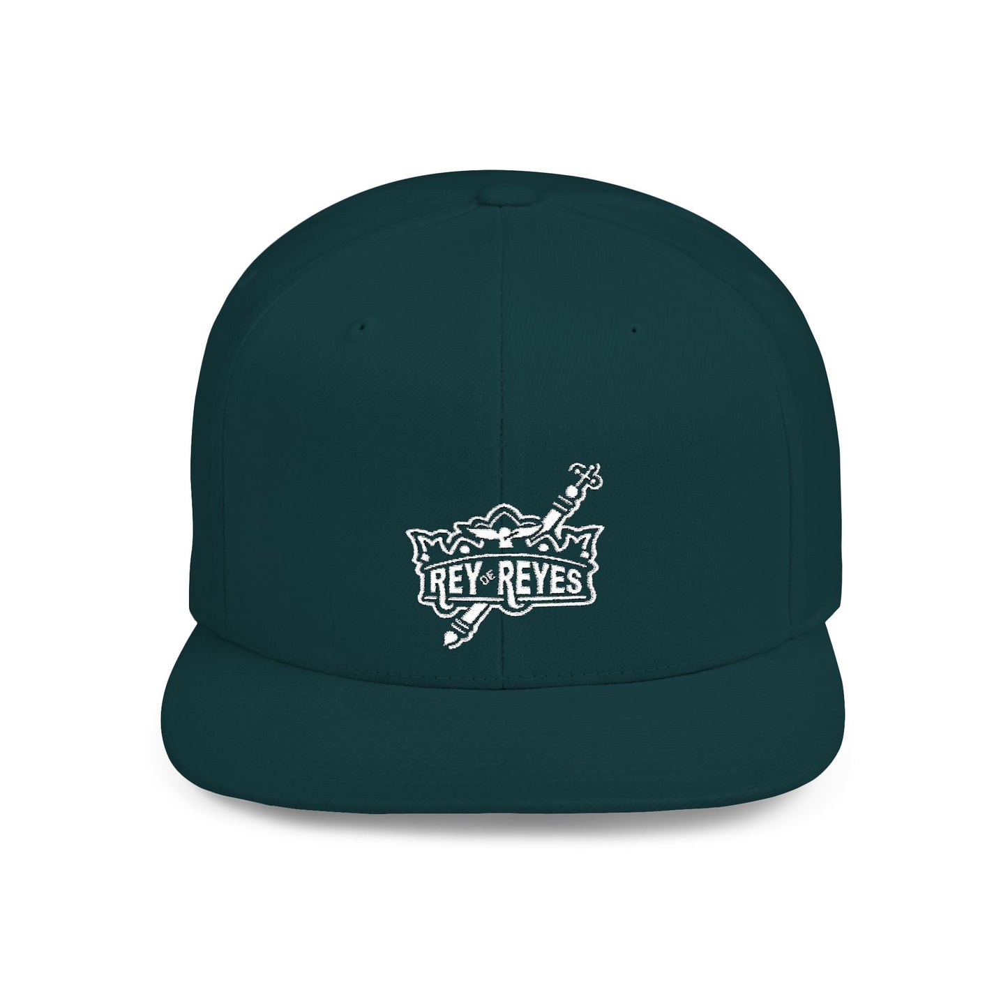 Rey Reyes Flat Bill Snapback Cap - Stylish and Comfortable Headwear