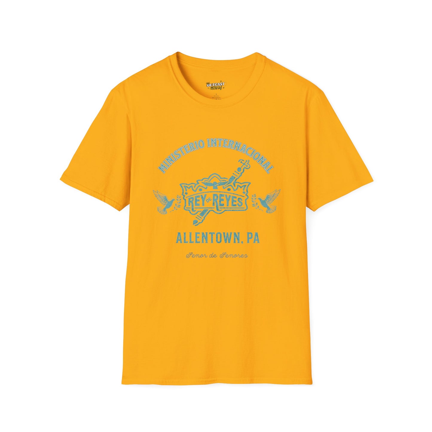 Unisex Softstyle T-Shirt - 'Ministerio Internacional Rey Reyes' Graphic Tee