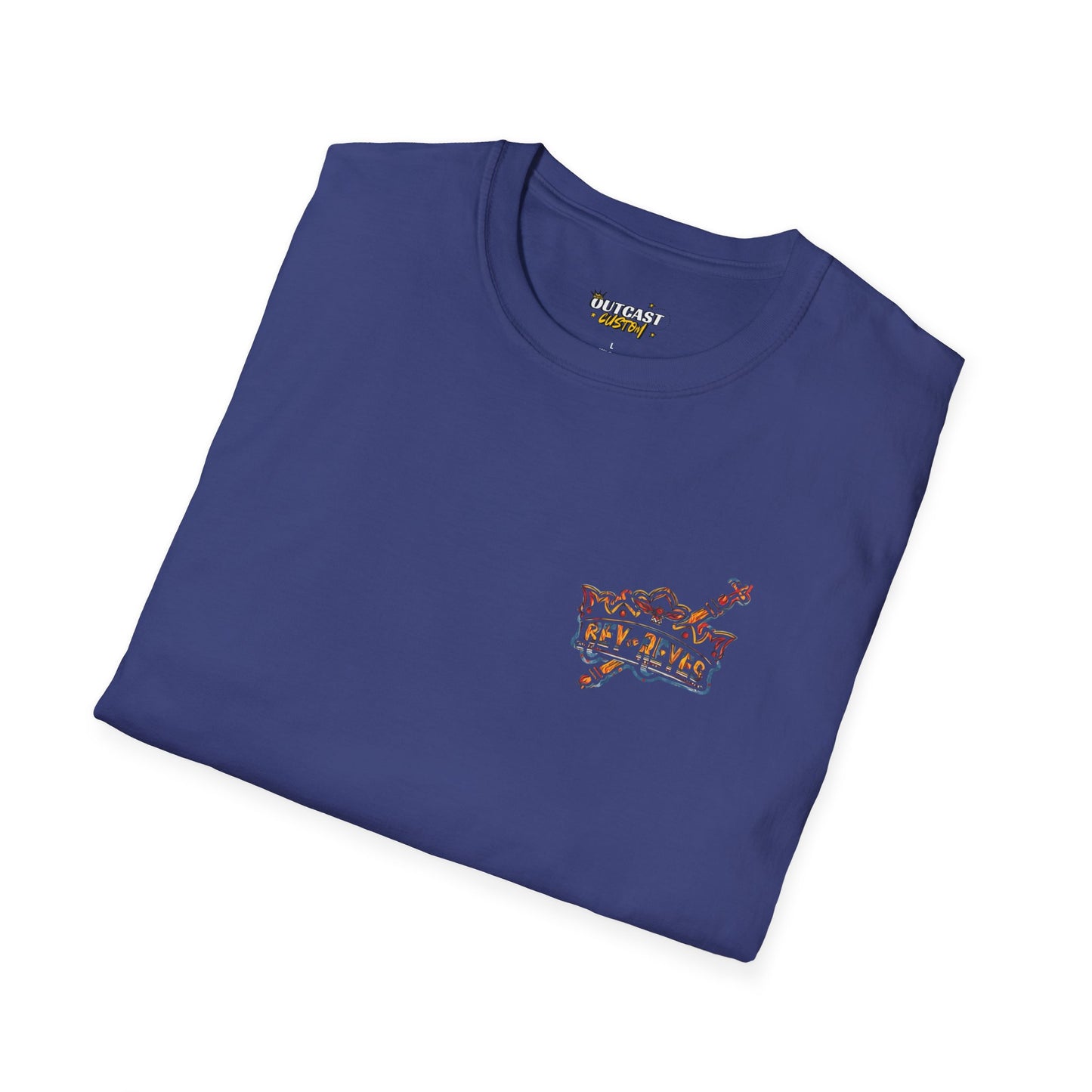 Rey de Reyes Unisex Softstyle T-Shirt - Casual Graphic Tee for Everyday Wear