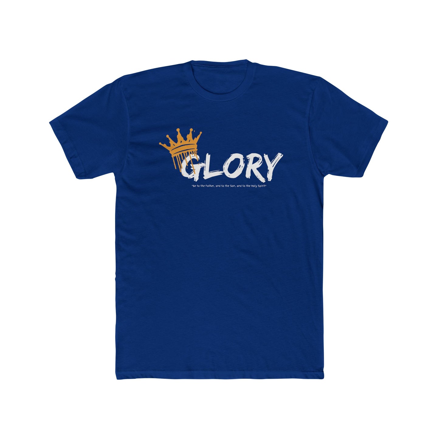 Crown Glory Unisex Cotton Crew Tee - Casual Streetwear