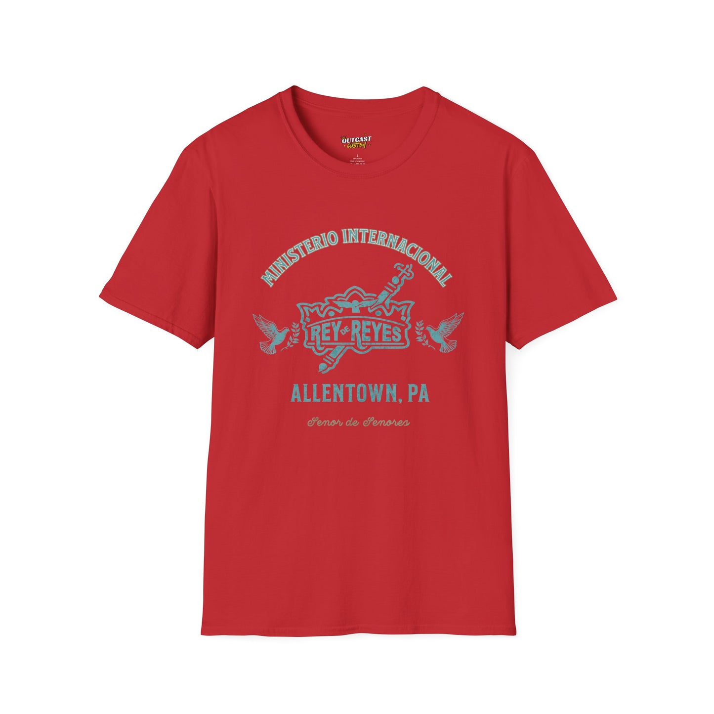Unisex Softstyle T-Shirt - 'Ministerio Internacional Rey Reyes' Graphic Tee