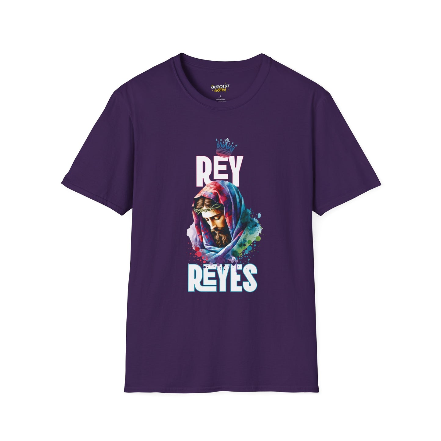 Unisex Softstyle T-Shirt - Rey Reyes Colorful Graphic Tee