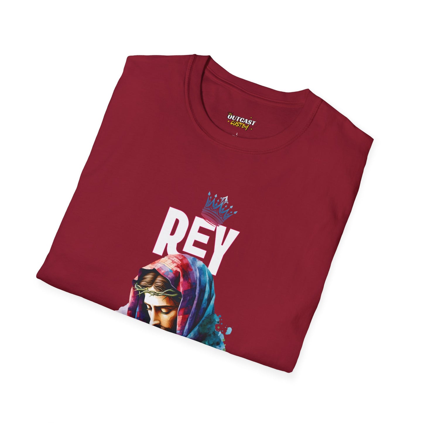 Unisex Softstyle T-Shirt - Rey Reyes Colorful Graphic Tee