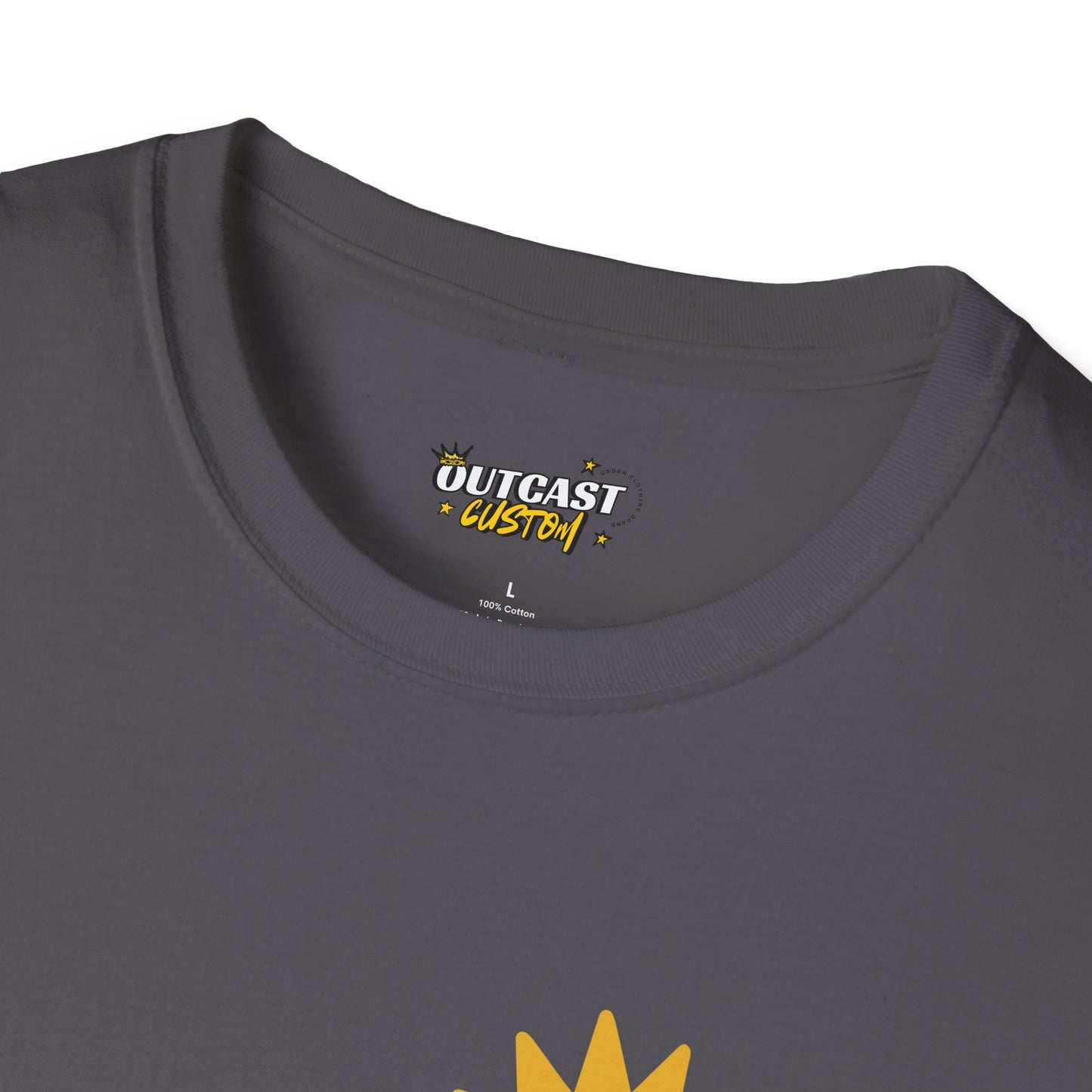 Ministerio Crew Unisex Softstyle T-Shirt - Vibrant Lion Design for Casual Wear
