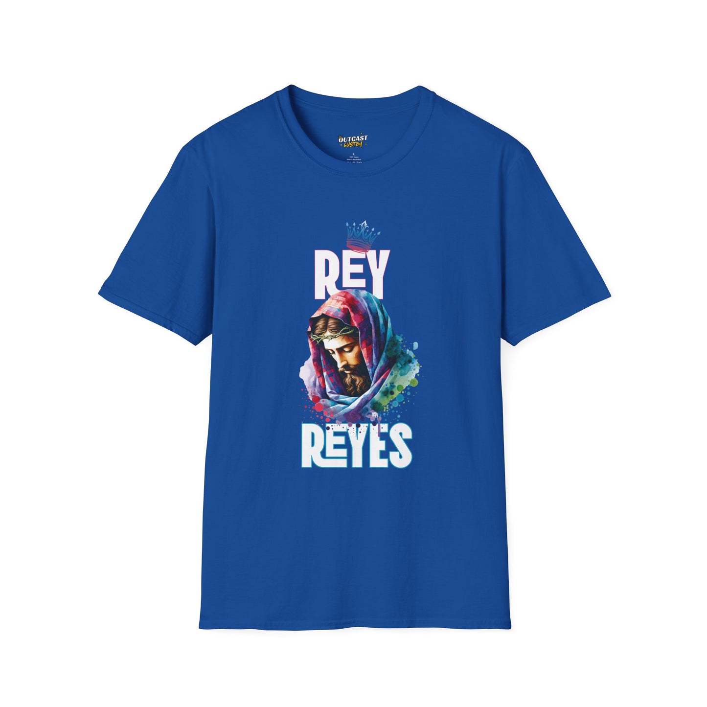 Unisex Softstyle T-Shirt - Rey Reyes Colorful Graphic Tee