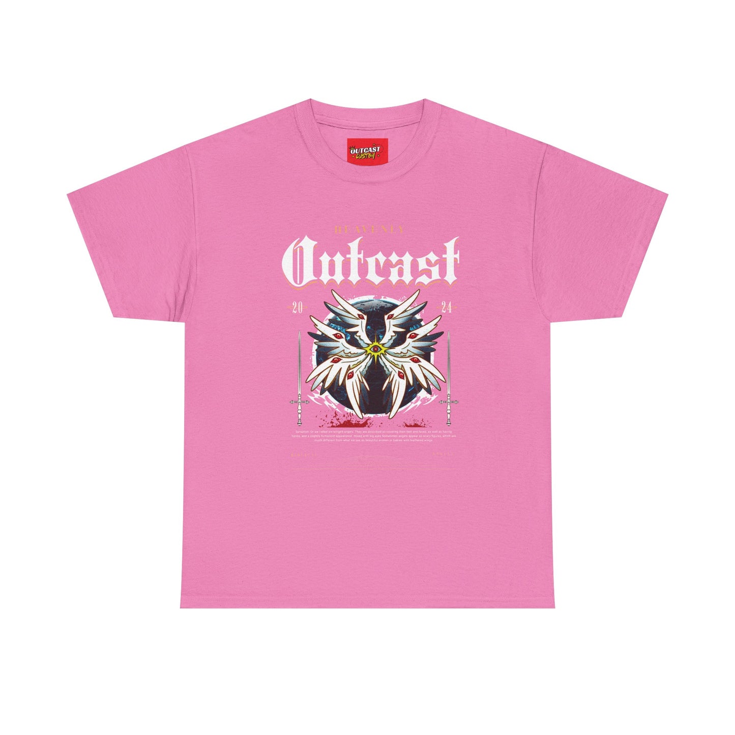 Heavenly Outcast Angle, Casual Wear, Gift for Him/Her, Perfect for Festivals, Everyday Style, Comfortable Apparel