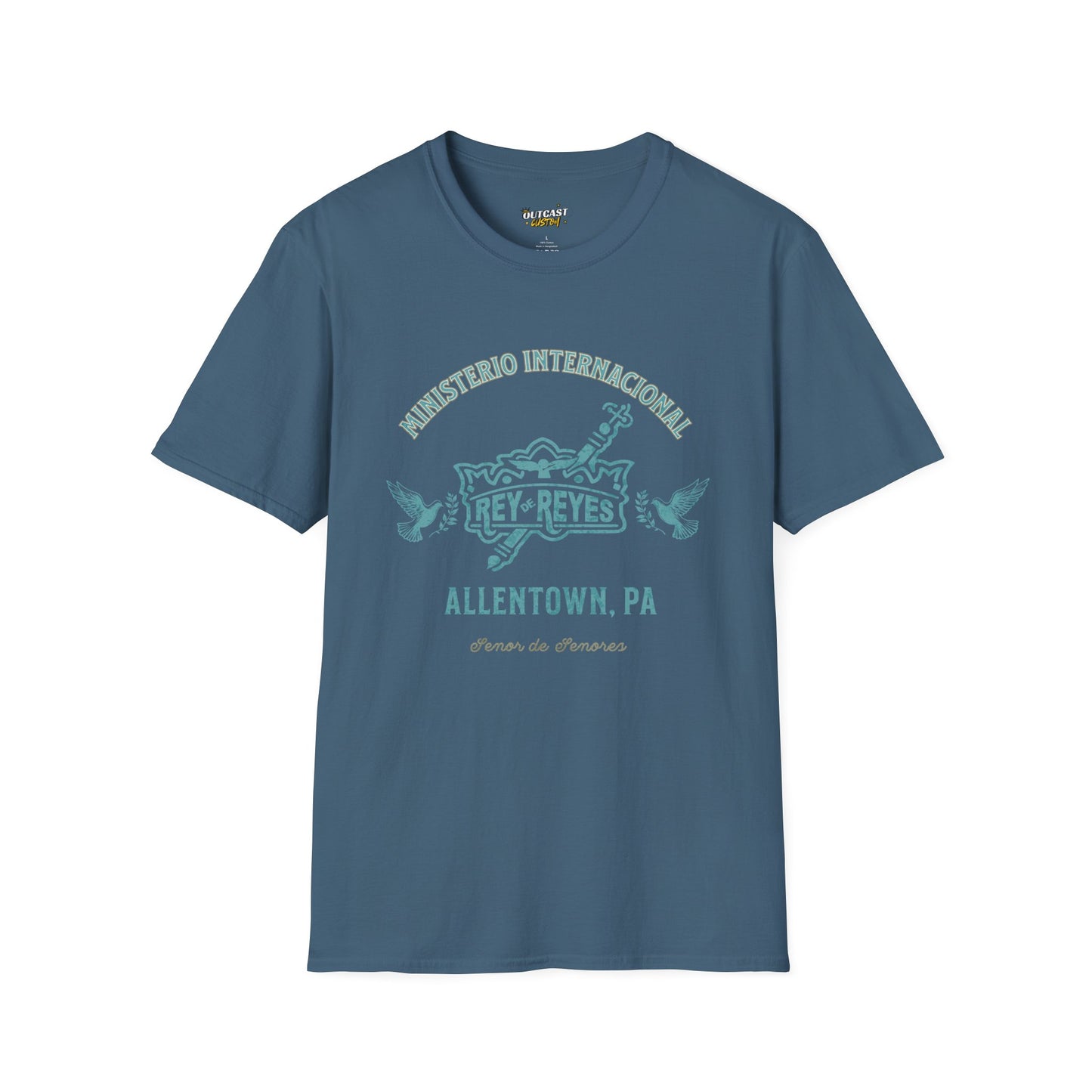 Unisex Softstyle T-Shirt - 'Ministerio Internacional Rey Reyes' Graphic Tee