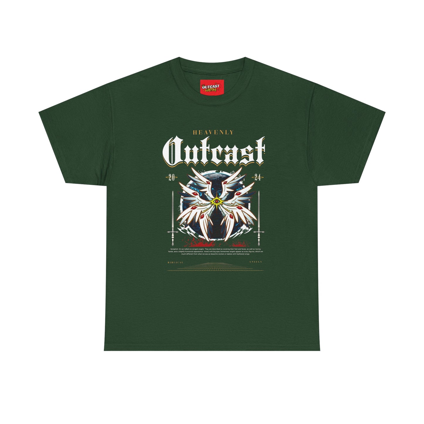 Heavenly Outcast Angle, Casual Wear, Gift for Him/Her, Perfect for Festivals, Everyday Style, Comfortable Apparel