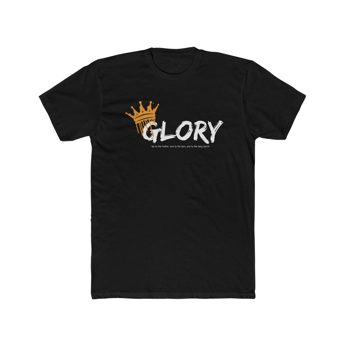 Crown Glory Unisex Cotton Crew Tee - Casual Streetwear