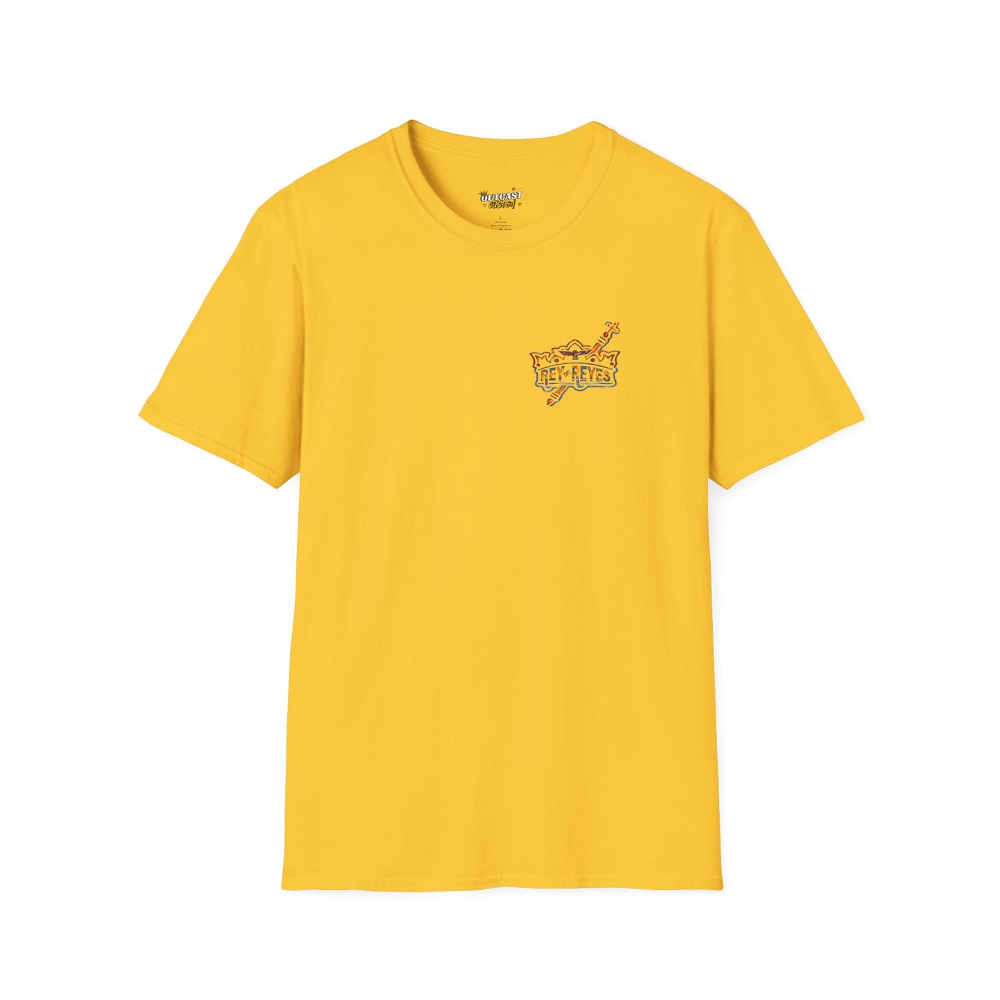 Rey de Reyes Unisex Softstyle T-Shirt - Casual Graphic Tee for Everyday Wear