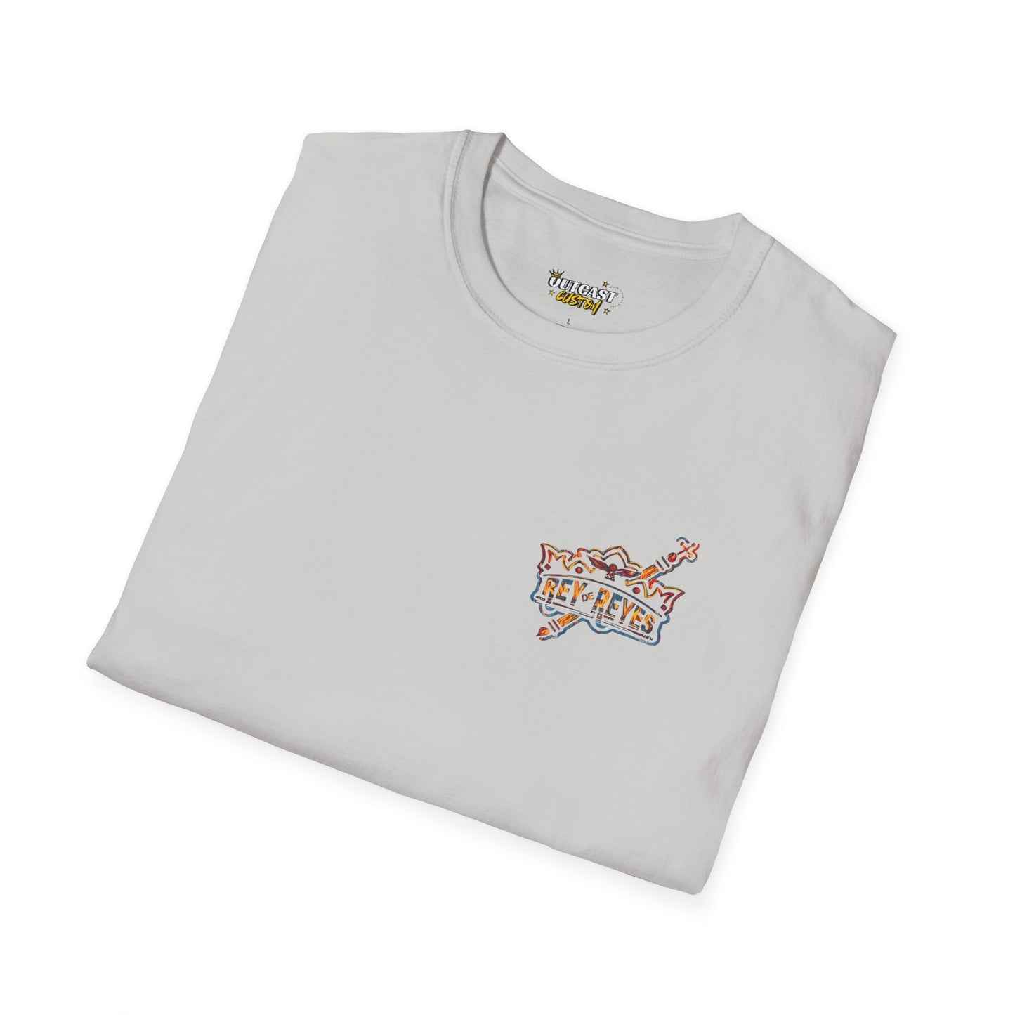 Rey de Reyes Unisex Softstyle T-Shirt - Casual Graphic Tee for Everyday Wear