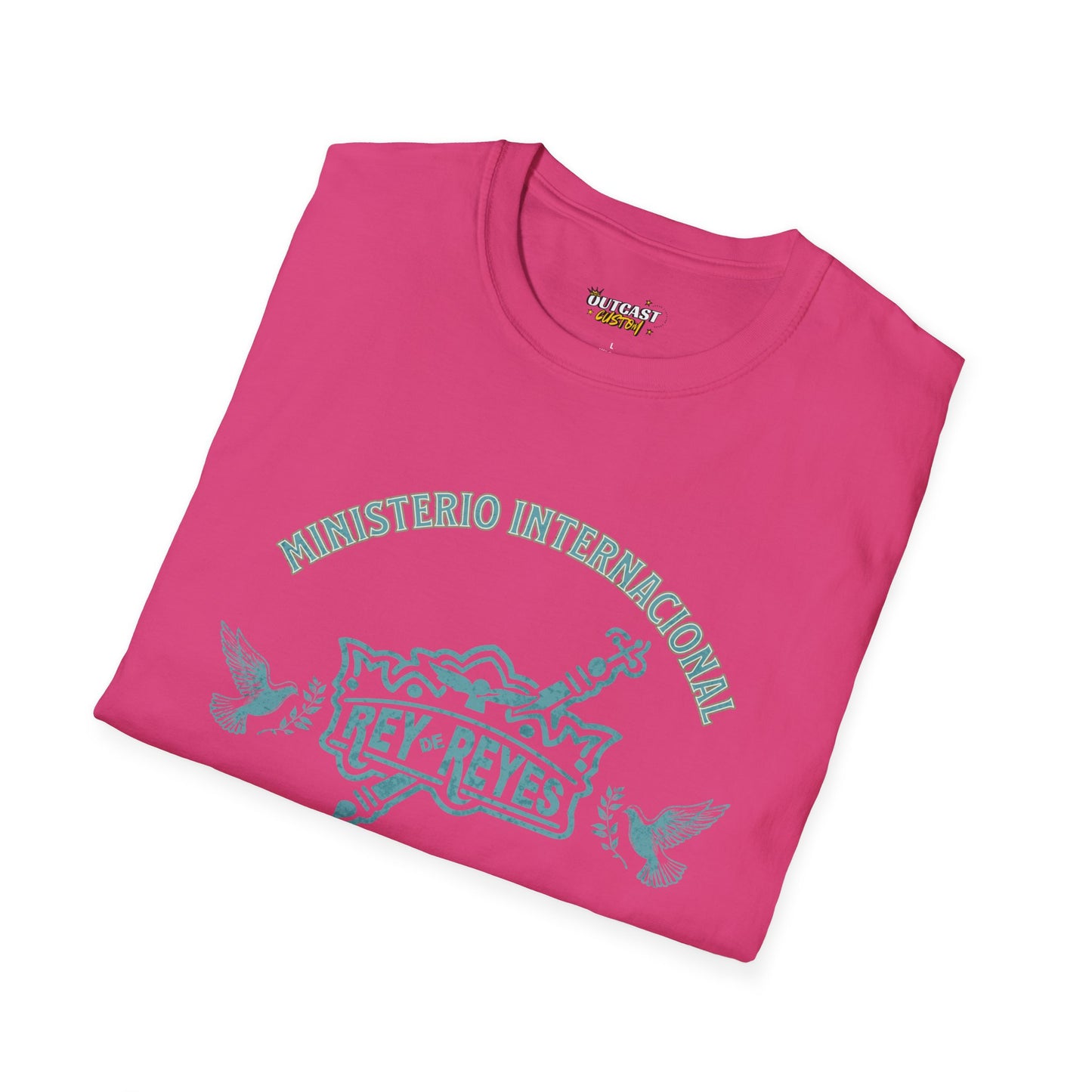 Unisex Softstyle T-Shirt - 'Ministerio Internacional Rey Reyes' Graphic Tee