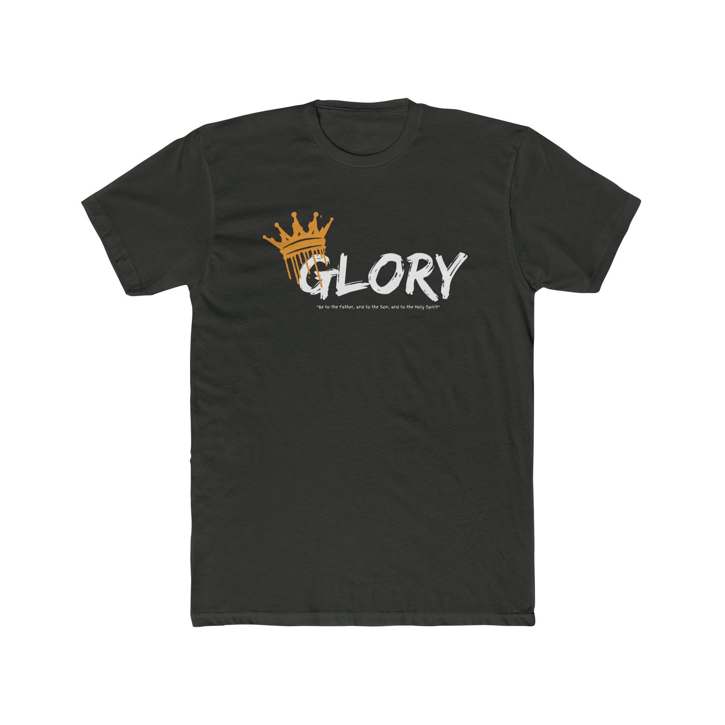 Crown Glory Unisex Cotton Crew Tee - Casual Streetwear