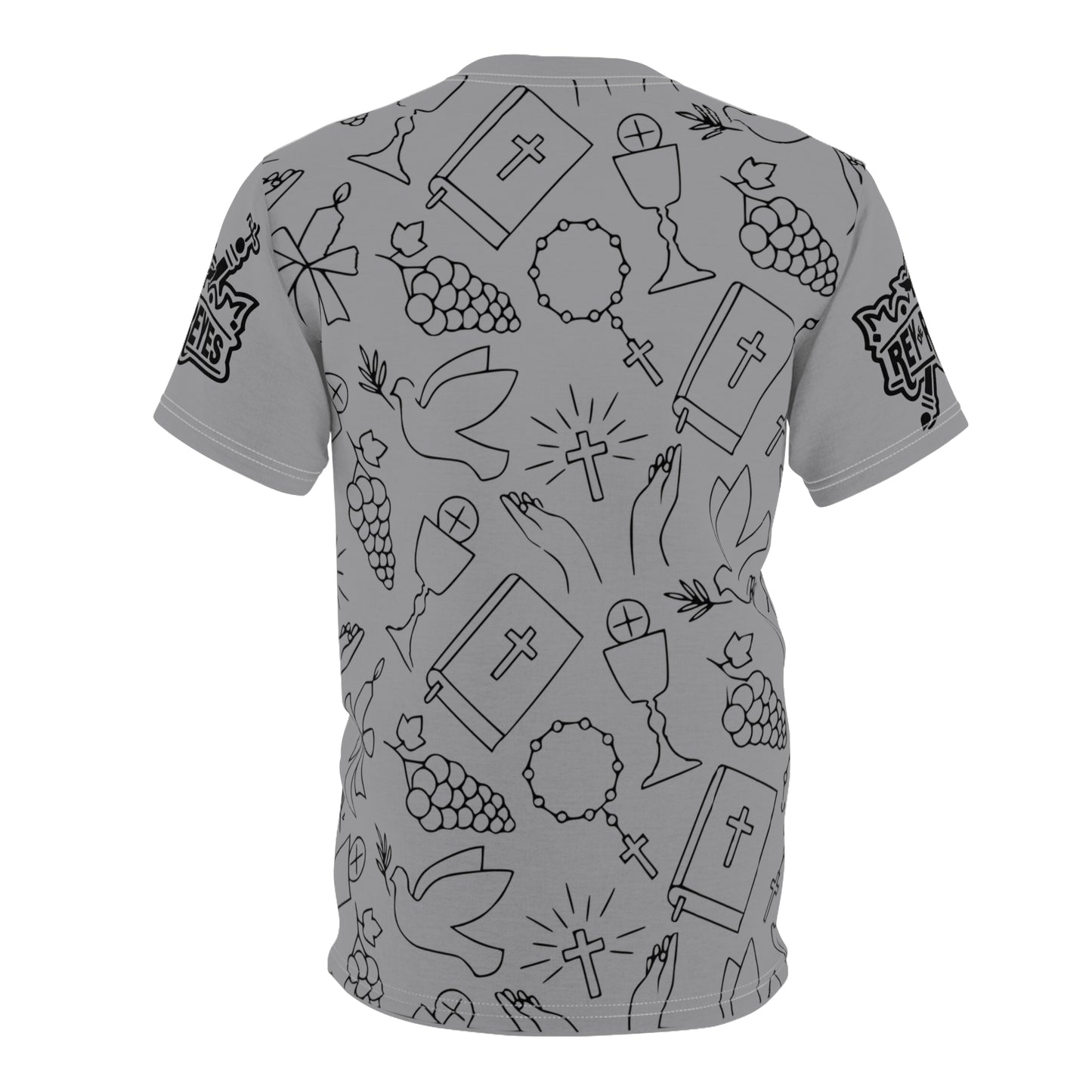 Rey Reyes Graphic Tee - Unique Spiritual Unisex T-Shirt, Streetwear Style, Gift for Believers, Church Apparel, Faith-Based Fashion