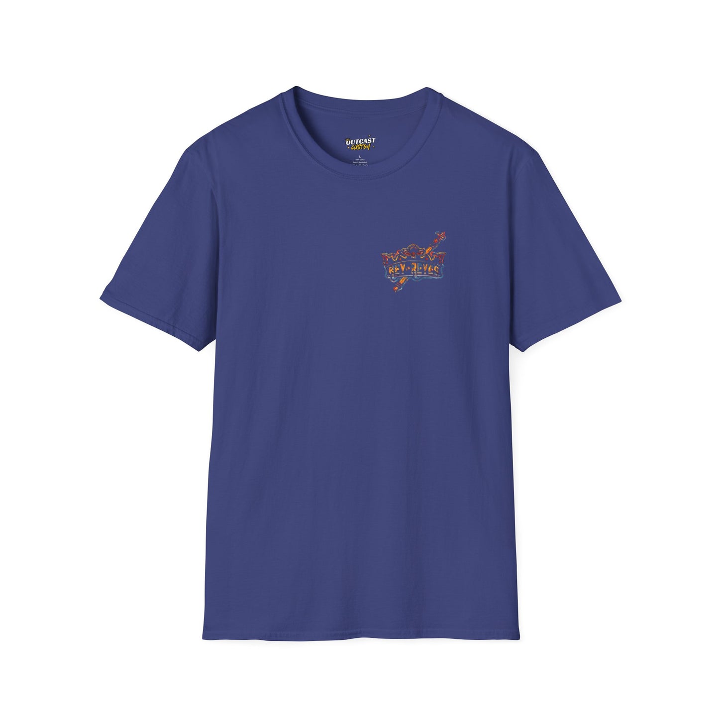 Rey de Reyes Unisex Softstyle T-Shirt - Casual Graphic Tee for Everyday Wear