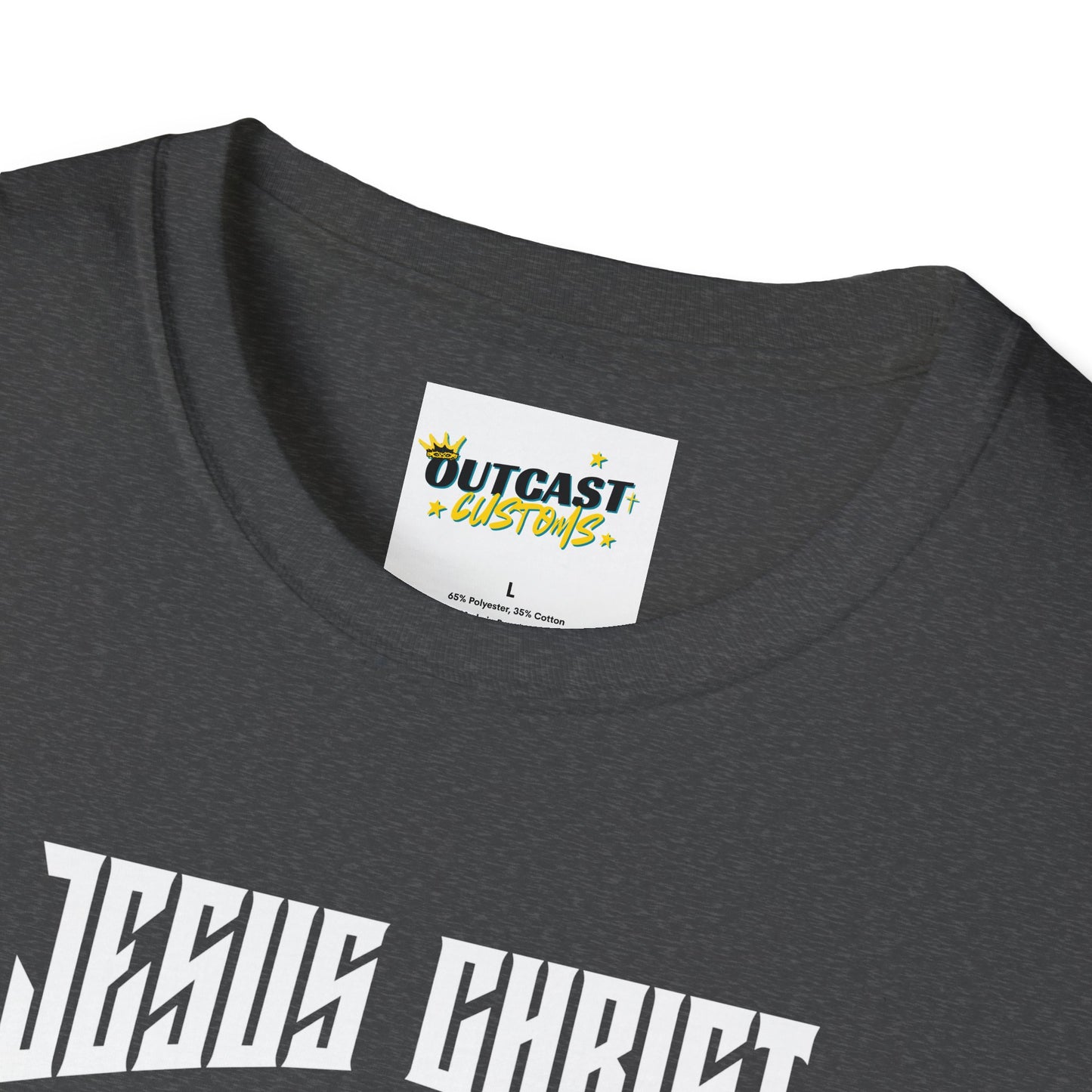 Jesus & Car Enthusiast Unisex T-Shirt, Graphic Tee for Auto Lovers, Perfect for Birthdays, Car Shows, and Everyday Wear