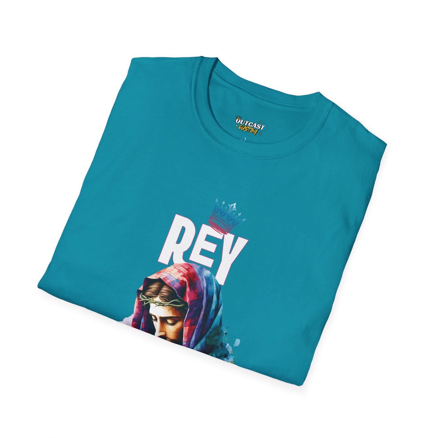Unisex Softstyle T-Shirt - Rey Reyes Colorful Graphic Tee