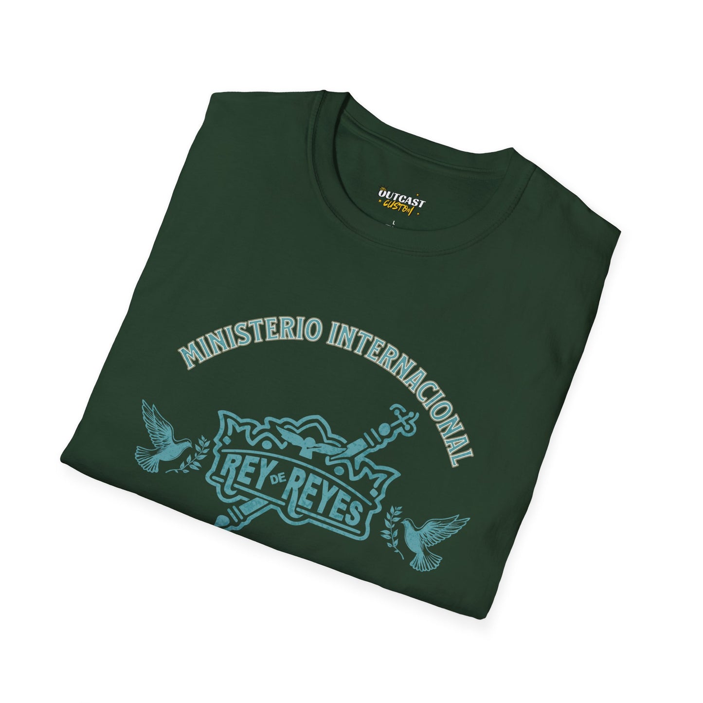 Unisex Softstyle T-Shirt - 'Ministerio Internacional Rey Reyes' Graphic Tee