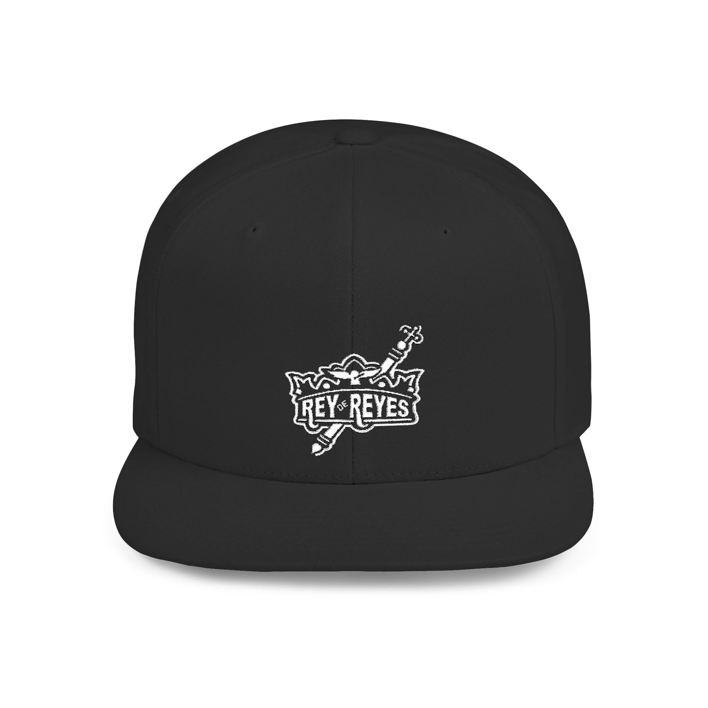 Rey Reyes Flat Bill Snapback Cap - Stylish and Comfortable Headwear