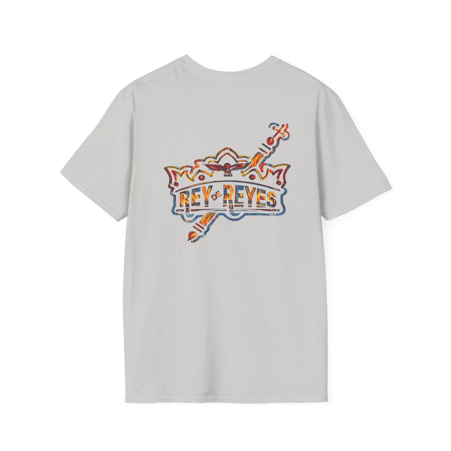 Rey de Reyes Unisex Softstyle T-Shirt - Casual Graphic Tee for Everyday Wear