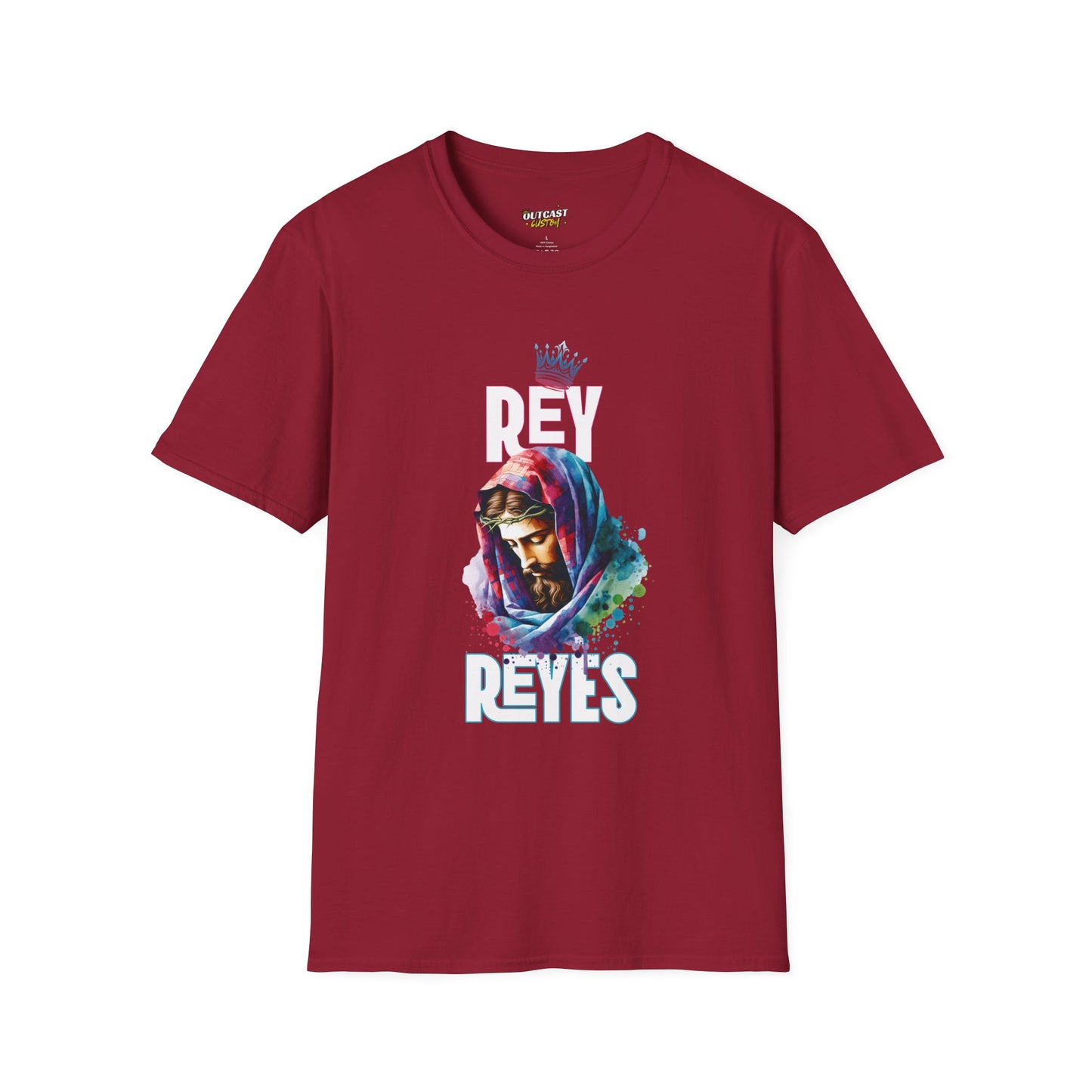 Unisex Softstyle T-Shirt - Rey Reyes Colorful Graphic Tee