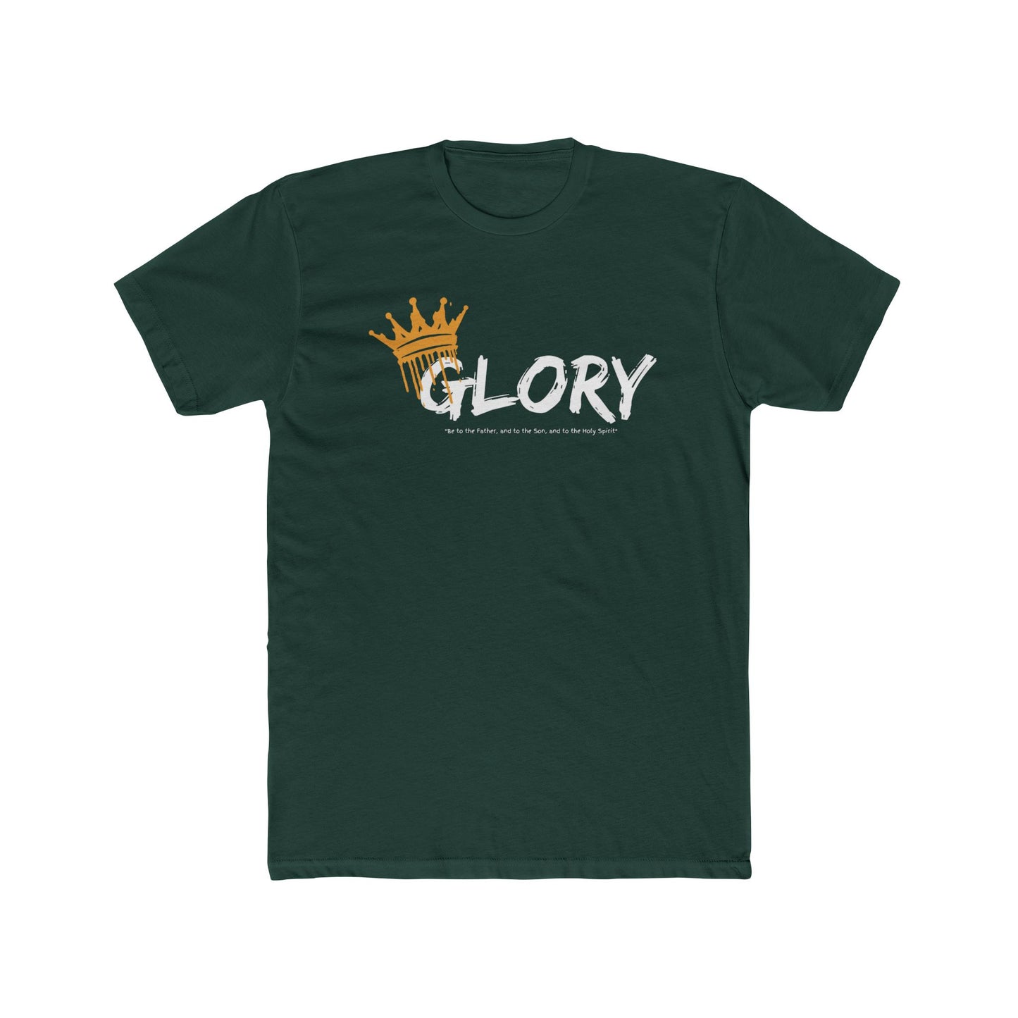 Crown Glory Unisex Cotton Crew Tee - Casual Streetwear