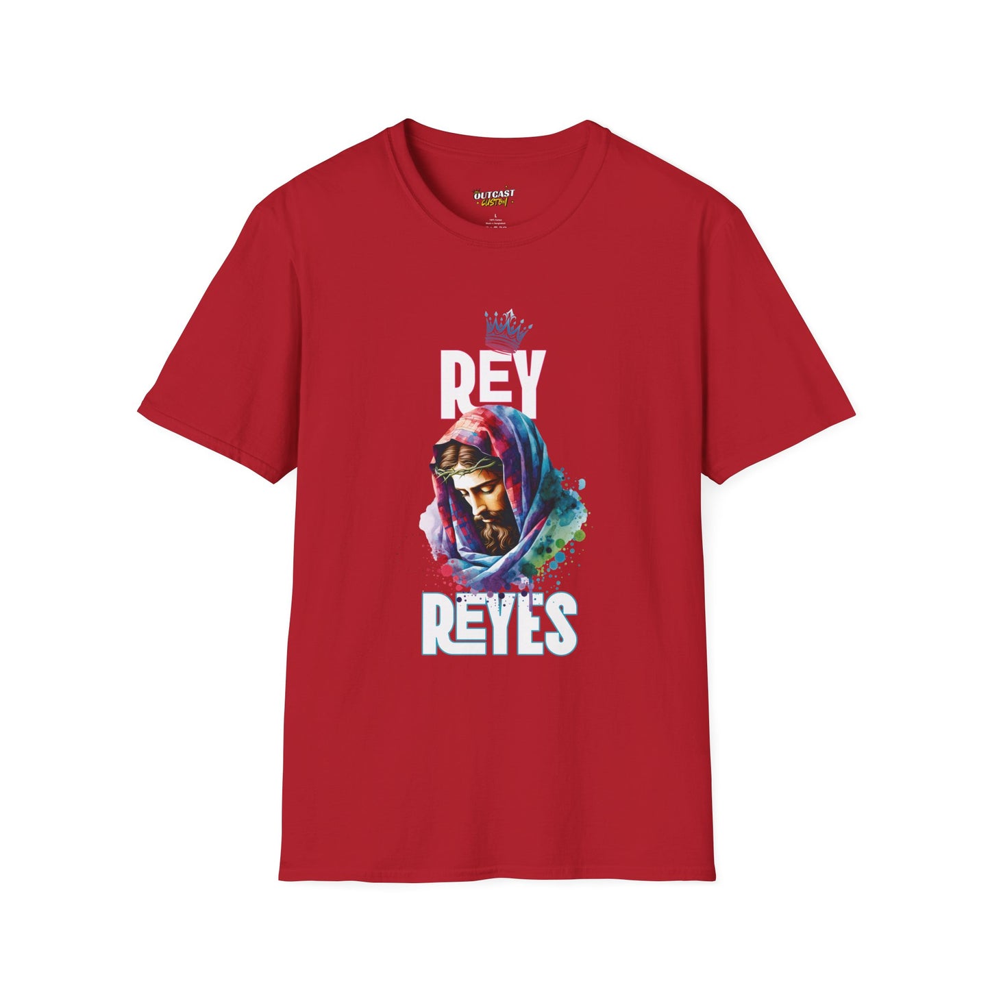 Unisex Softstyle T-Shirt - Rey Reyes Colorful Graphic Tee