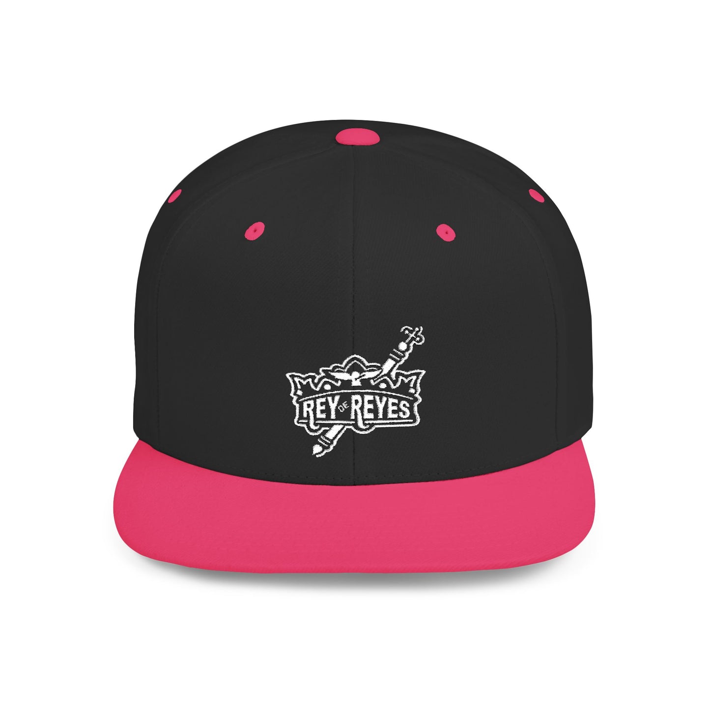 Rey Reyes Flat Bill Snapback Cap - Stylish and Comfortable Headwear