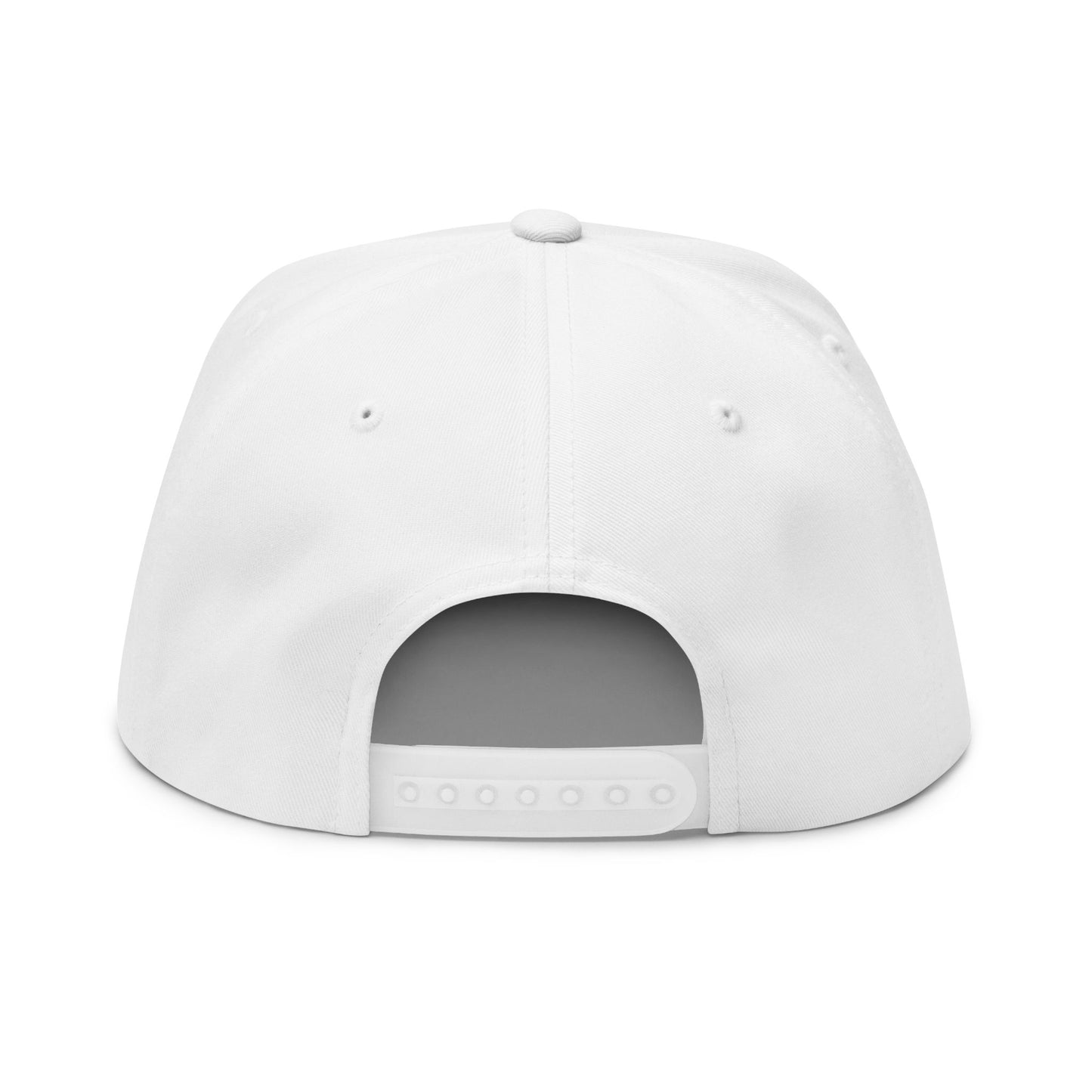 Rey de Reyes Flat Bill Cap - Stylish Embroidered Snapback for Streetwear Enthusiasts