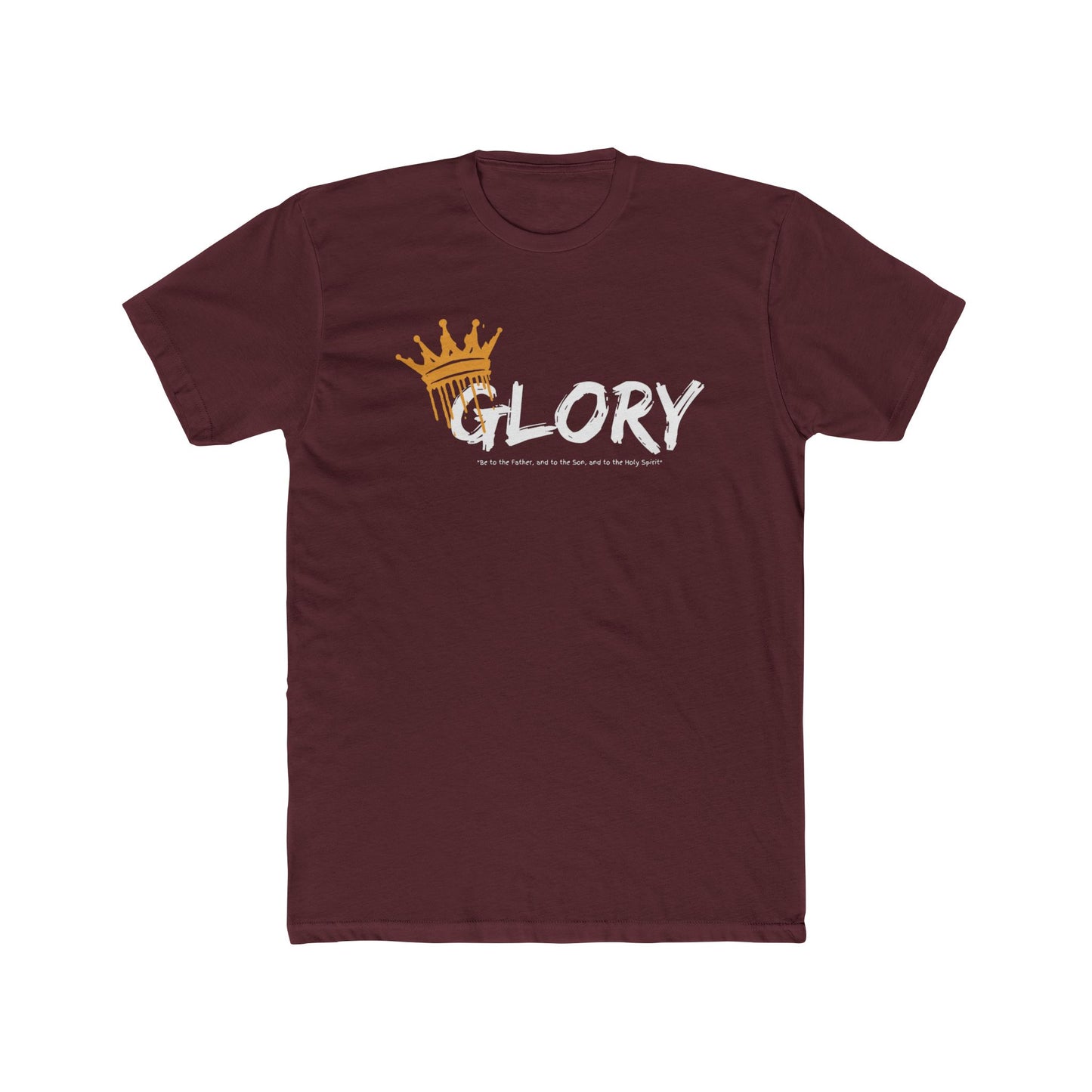 Crown Glory Unisex Cotton Crew Tee - Casual Streetwear