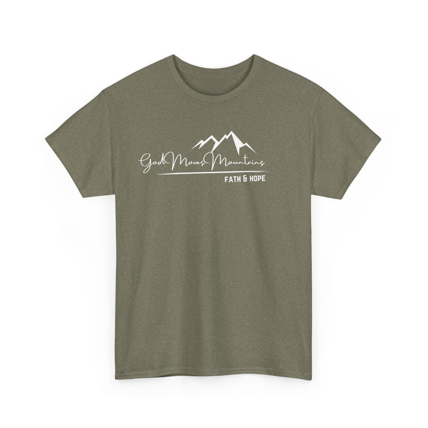Faith & Hope Unisex Heavy Cotton Tee - Outdoor Vibes