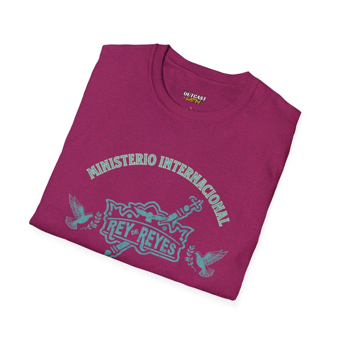 Unisex Softstyle T-Shirt - 'Ministerio Internacional Rey Reyes' Graphic Tee
