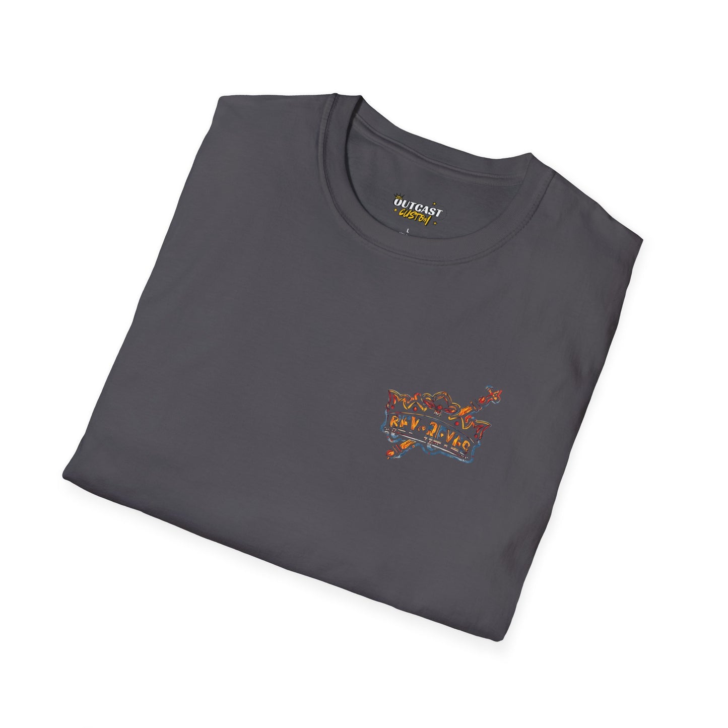 Rey de Reyes Unisex Softstyle T-Shirt - Casual Graphic Tee for Everyday Wear