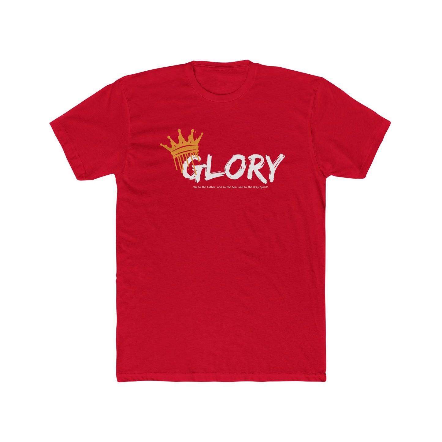 Crown Glory Unisex Cotton Crew Tee - Casual Streetwear