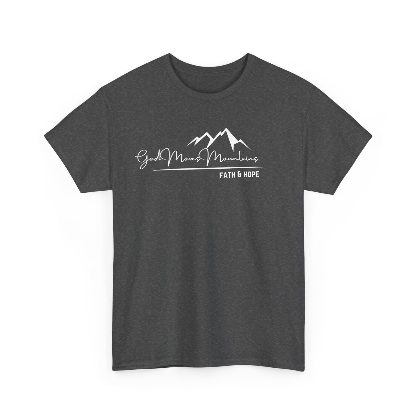 Faith & Hope Unisex Heavy Cotton Tee - Outdoor Vibes