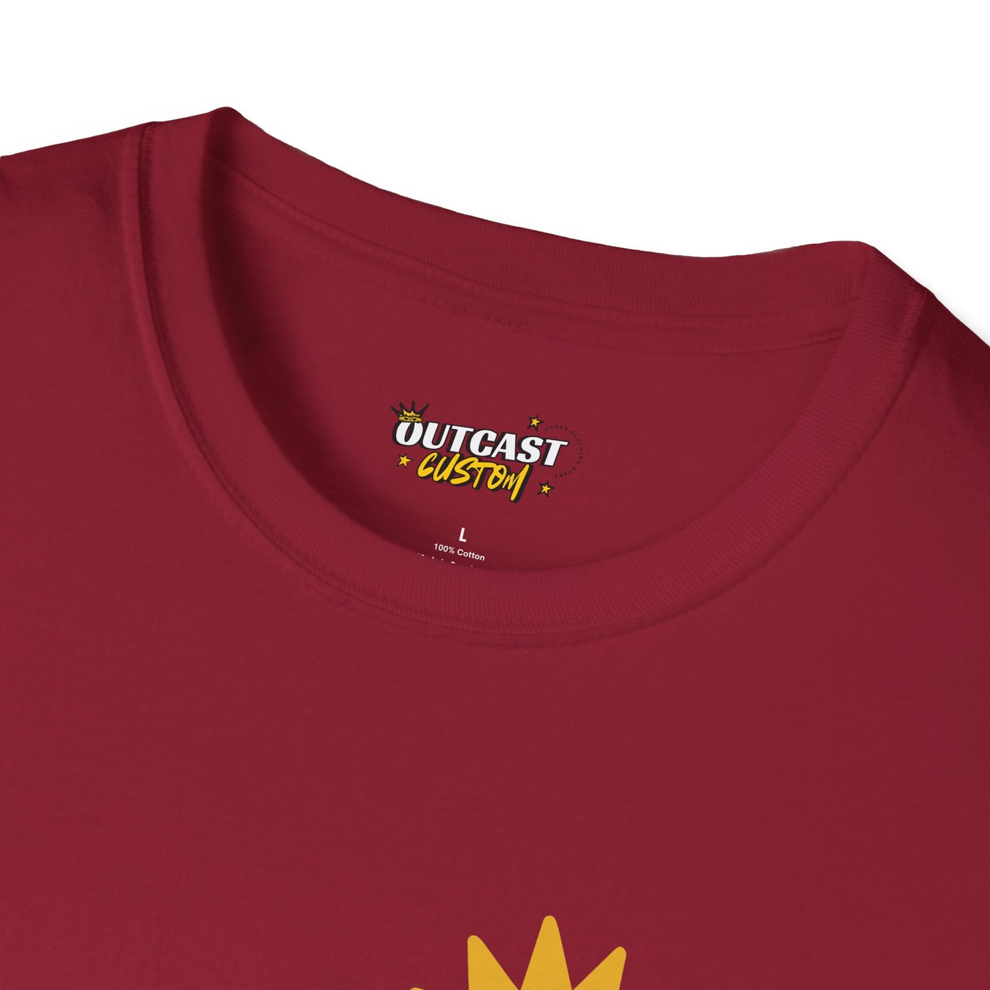Ministerio Crew Unisex Softstyle T-Shirt - Vibrant Lion Design for Casual Wear