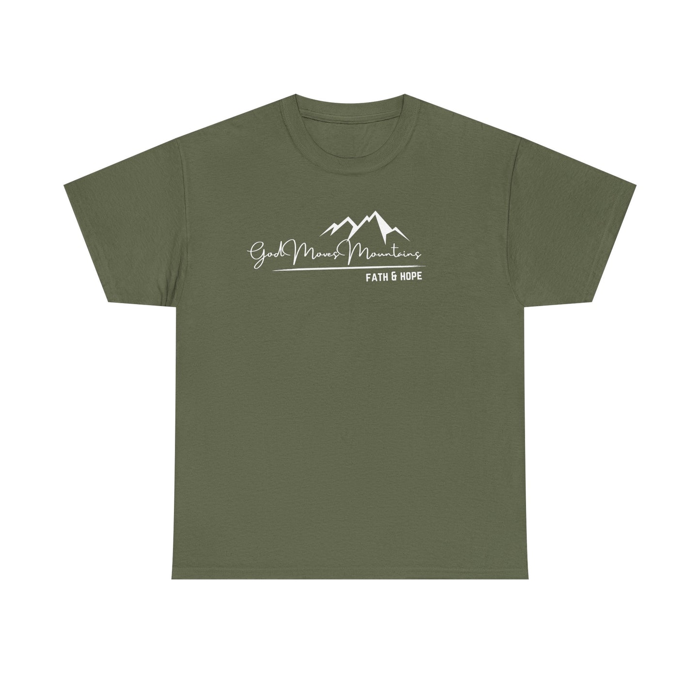 Faith & Hope Unisex Heavy Cotton Tee - Outdoor Vibes