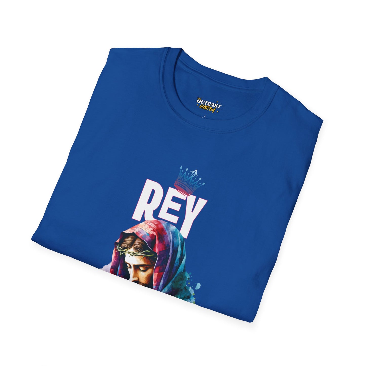 Unisex Softstyle T-Shirt - Rey Reyes Colorful Graphic Tee