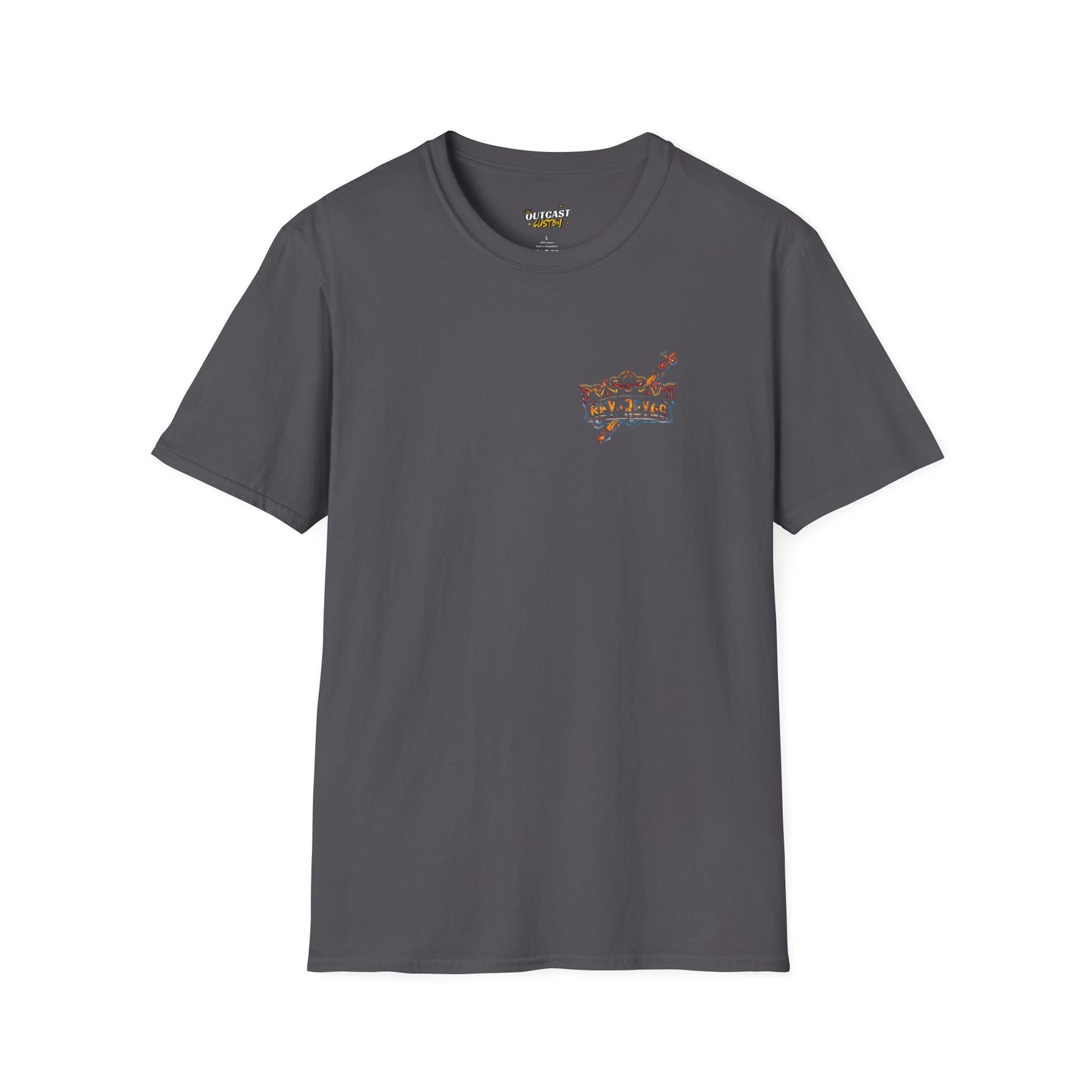 Rey de Reyes Unisex Softstyle T-Shirt - Casual Graphic Tee for Everyday Wear