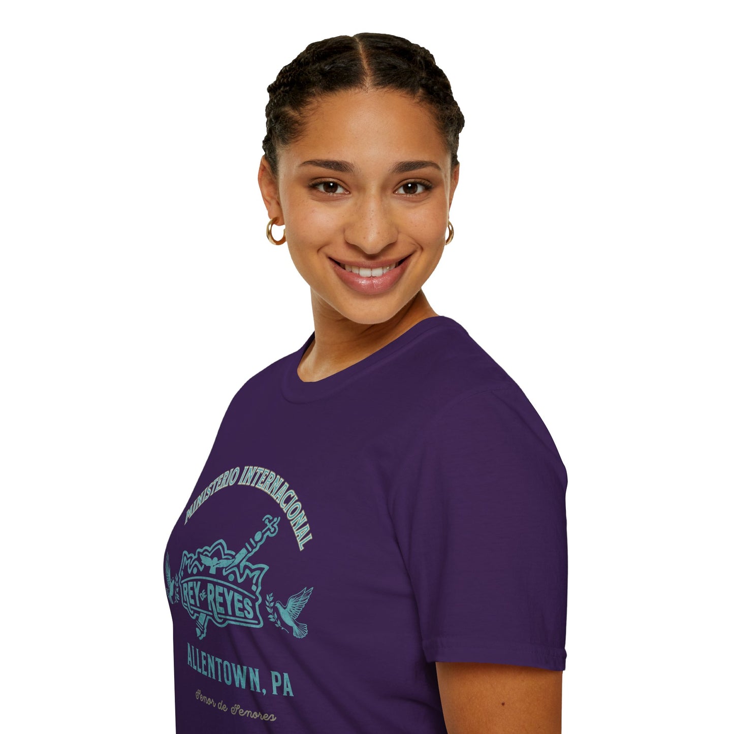 Unisex Softstyle T-Shirt - 'Ministerio Internacional Rey Reyes' Graphic Tee