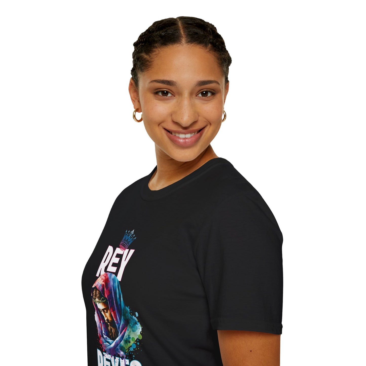 Unisex Softstyle T-Shirt - Rey Reyes Colorful Graphic Tee