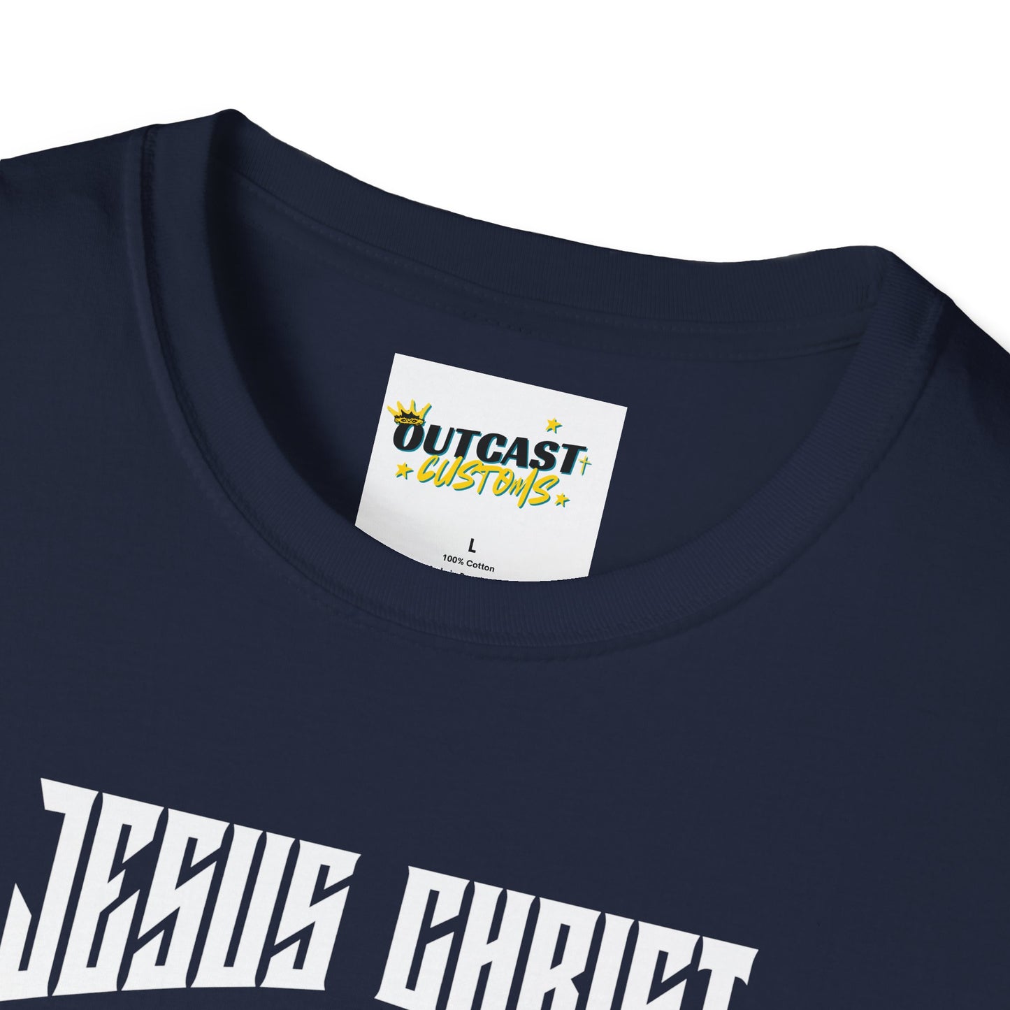 Jesus & Car Enthusiast Unisex T-Shirt, Graphic Tee for Auto Lovers, Perfect for Birthdays, Car Shows, and Everyday Wear