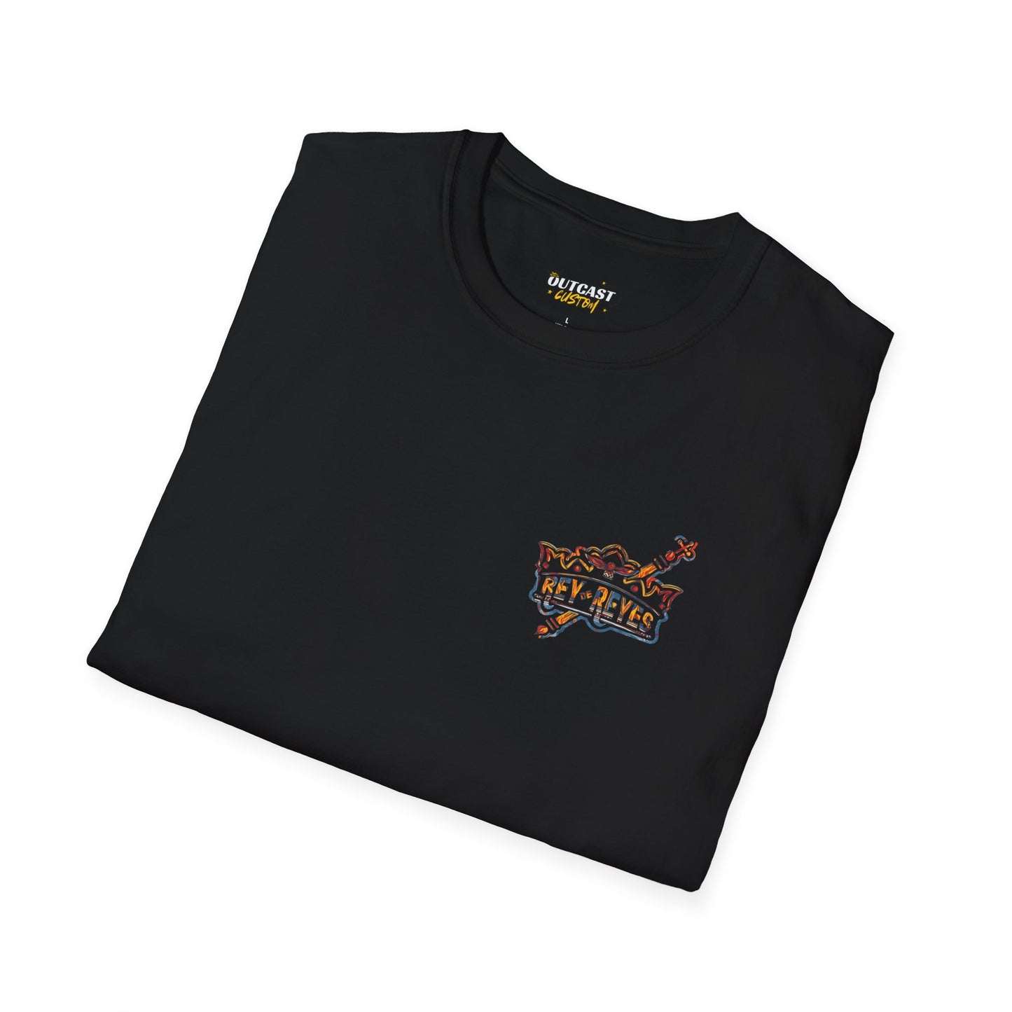 Rey de Reyes Unisex Softstyle T-Shirt - Casual Graphic Tee for Everyday Wear