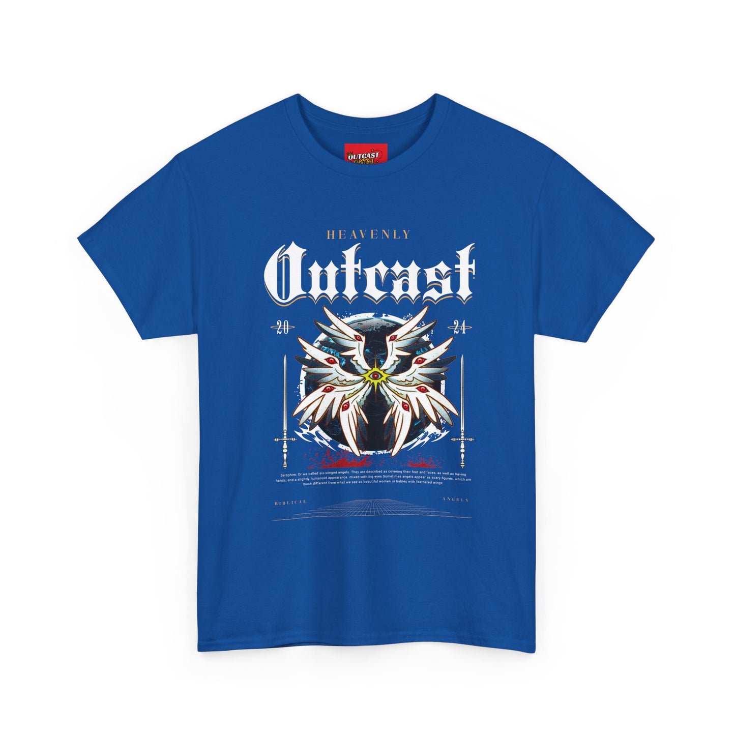 Heavenly Outcast Angle, Casual Wear, Gift for Him/Her, Perfect for Festivals, Everyday Style, Comfortable Apparel