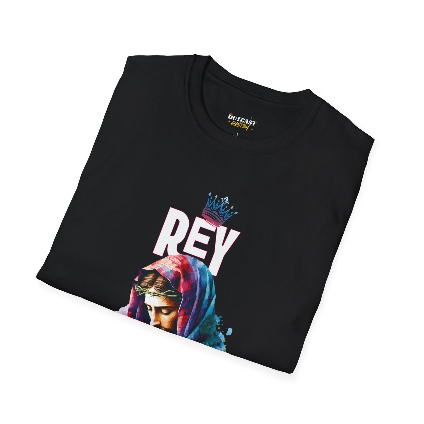 Unisex Softstyle T-Shirt - Rey Reyes Colorful Graphic Tee