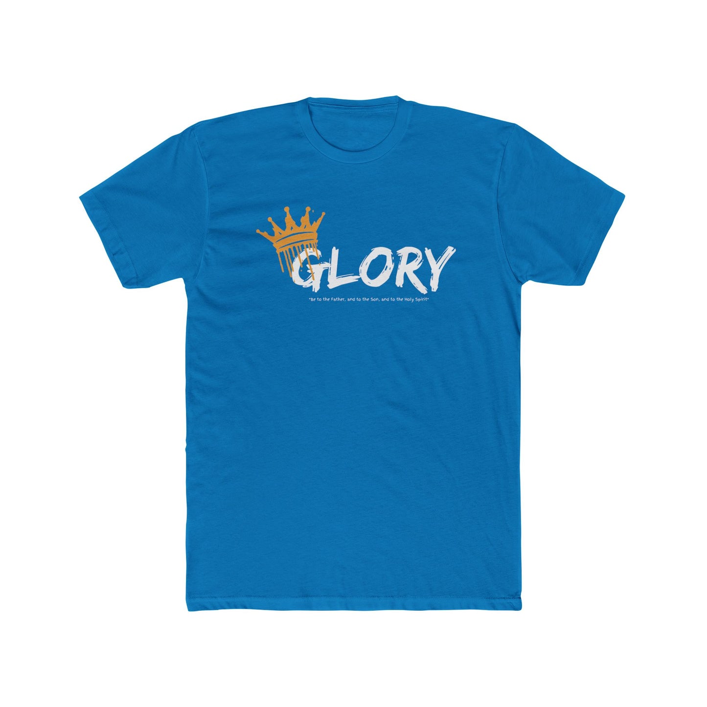 Crown Glory Unisex Cotton Crew Tee - Casual Streetwear