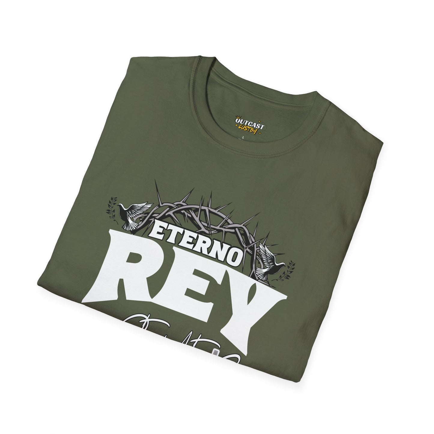 Eterno Rey Unisex Softstyle T-Shirt – Stylish and Comfortable Graphic Tee for Every Occasion