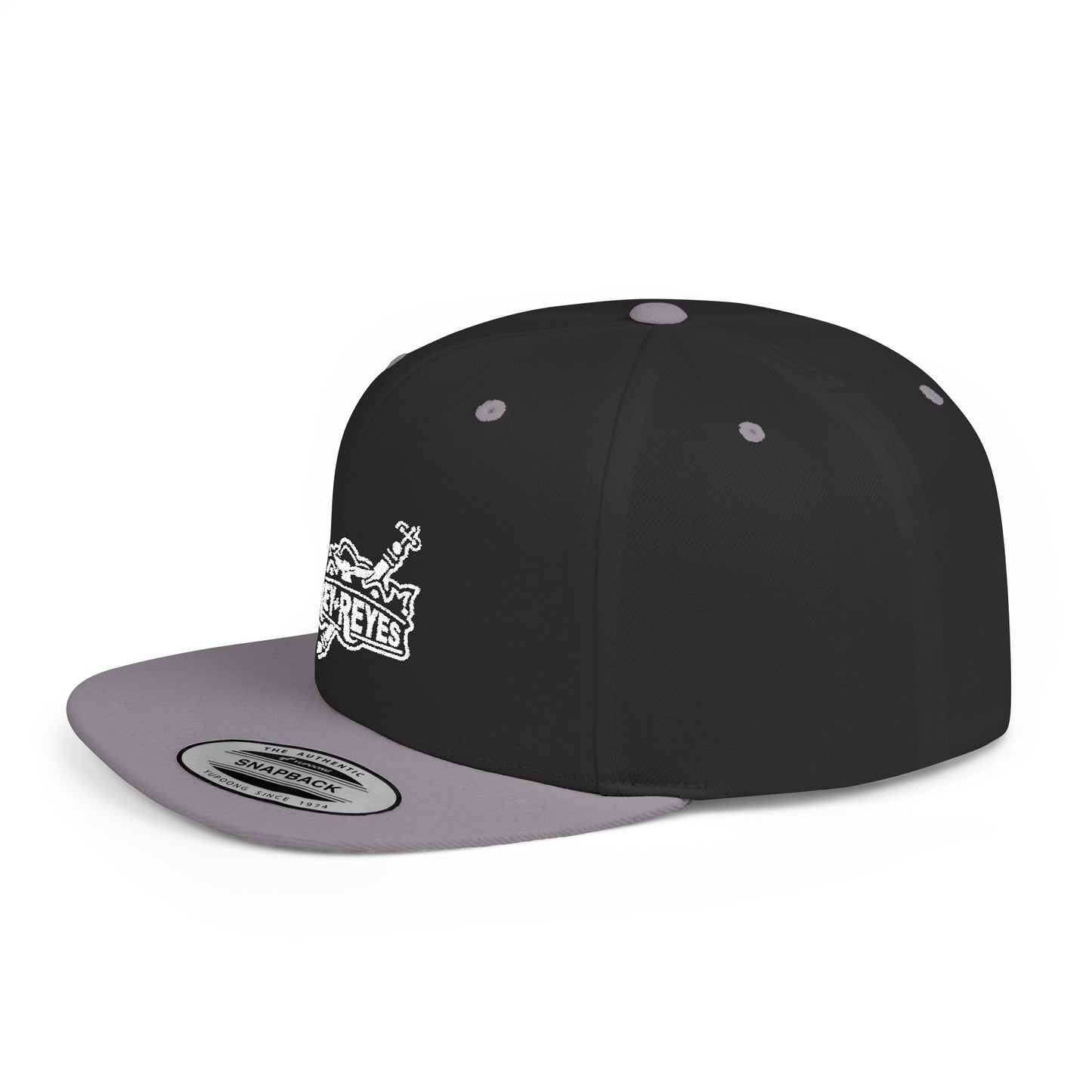 Rey Reyes Flat Bill Snapback Cap - Stylish and Comfortable Headwear