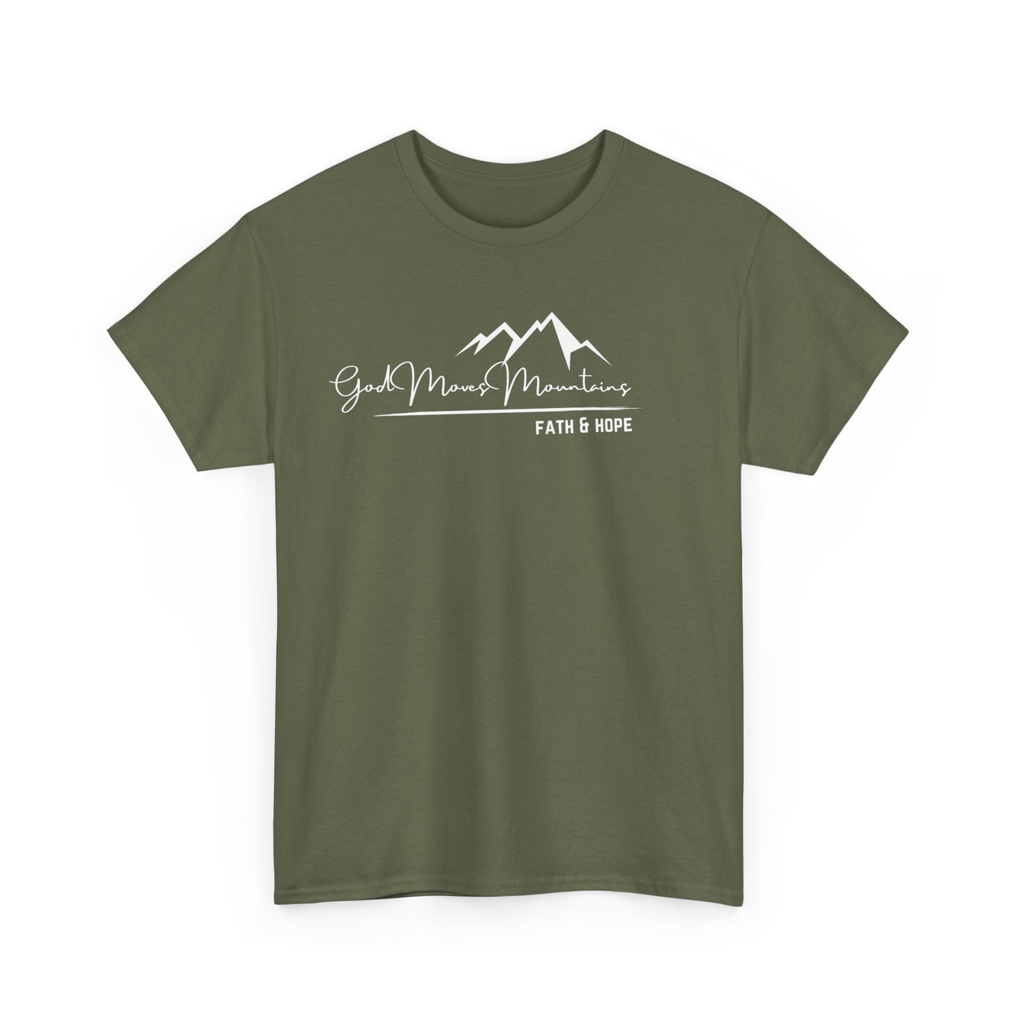 Faith & Hope Unisex Heavy Cotton Tee - Outdoor Vibes