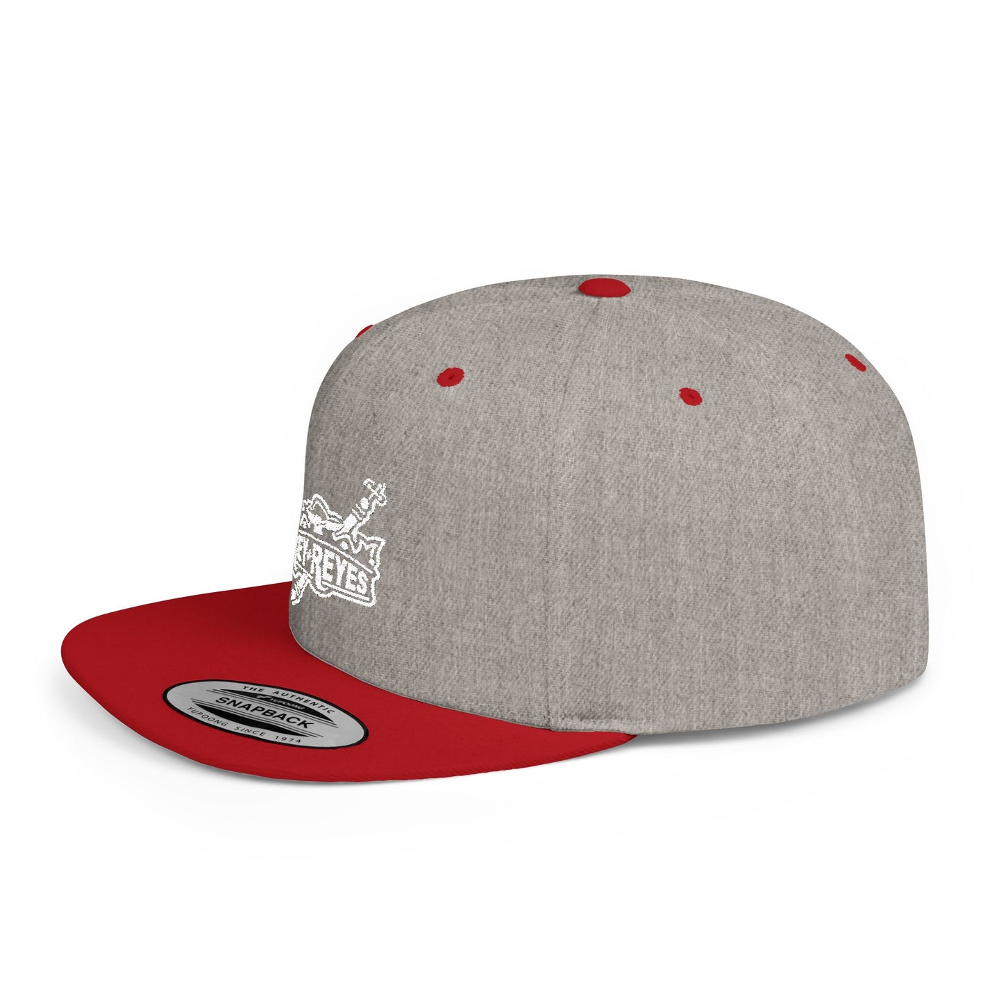 Rey Reyes Flat Bill Snapback Cap - Stylish and Comfortable Headwear